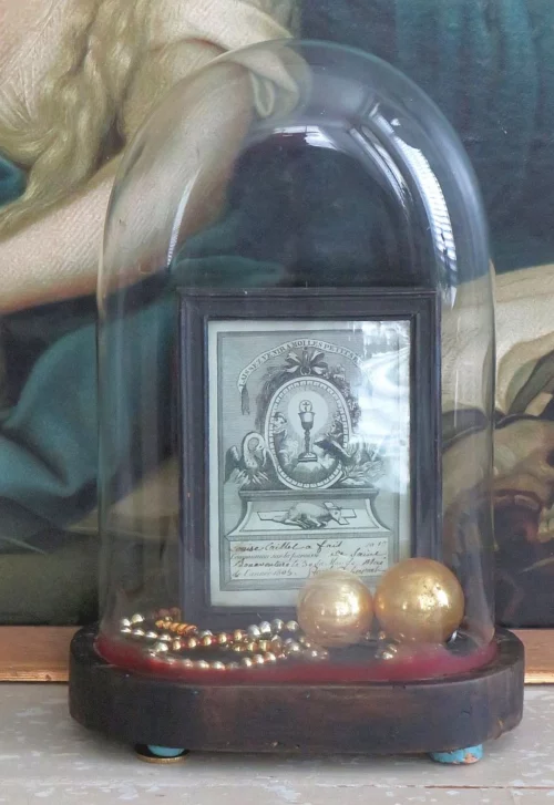 Antiek certificaat ” La 1ère communion de la paroisse 1805″