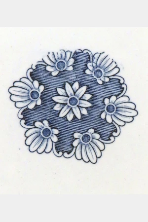 Ovale Franse schaal KG Luneville "Rouen"