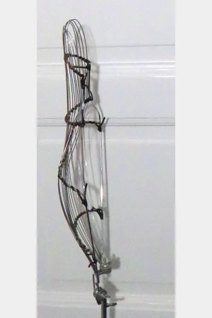 Franse draad mannequin / winkeldisplay, jaren 50 -  (groot)