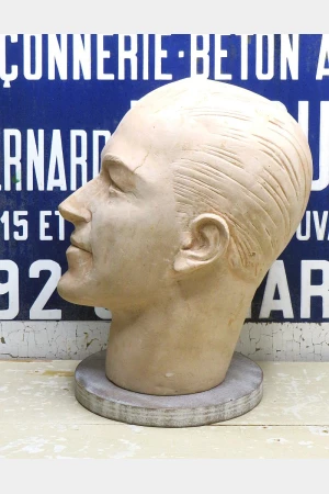 Oud mannequin- / paspophoofd “Pierre Imans – Paris”