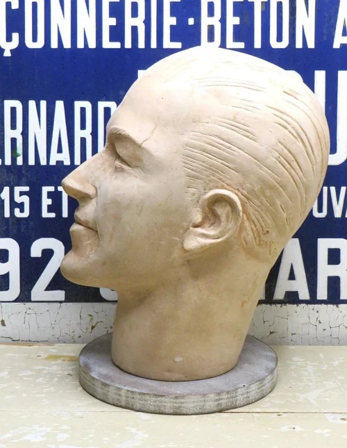 Oud mannequin- / paspophoofd “Pierre Imans – Paris”