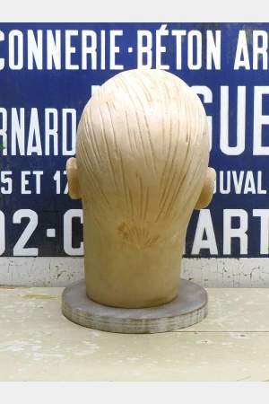 Oud mannequin- / paspophoofd “Pierre Imans – Paris”