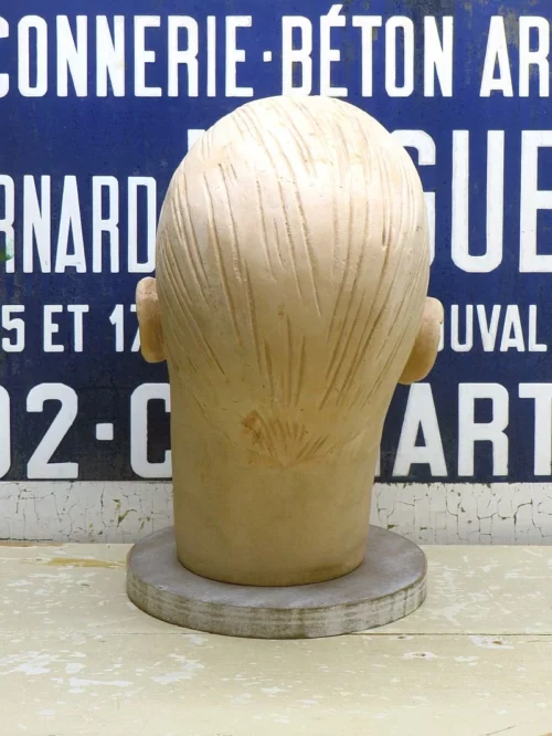 Oud mannequin- / paspophoofd “Pierre Imans – Paris”