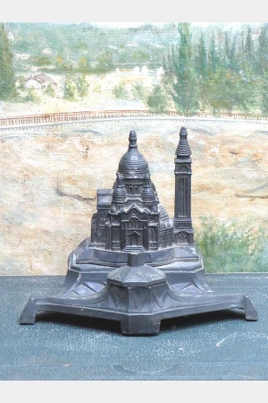 Antiek Frans inktstel "Sacre Coeur de Montmatre"