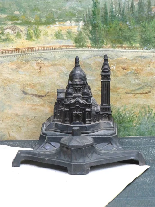 Antiek Frans inktstel "Sacre Coeur de Montmatre"