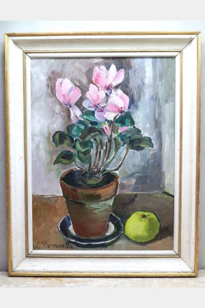 Schilderij"Cyclamen"