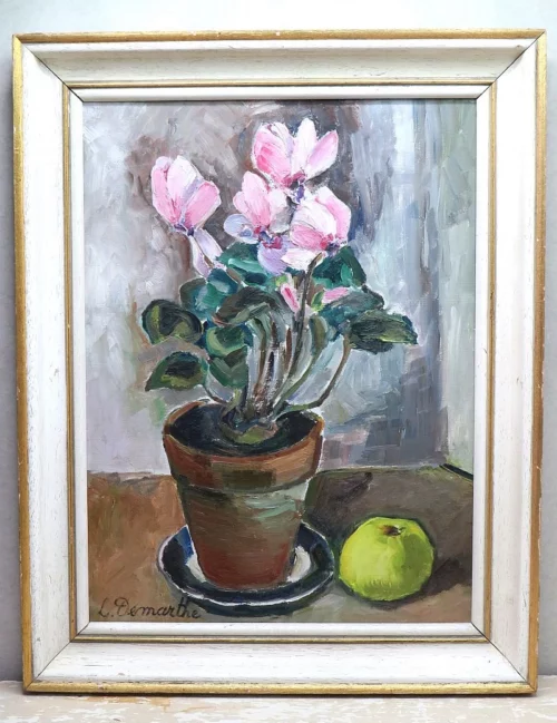 Schilderij"Cyclamen"