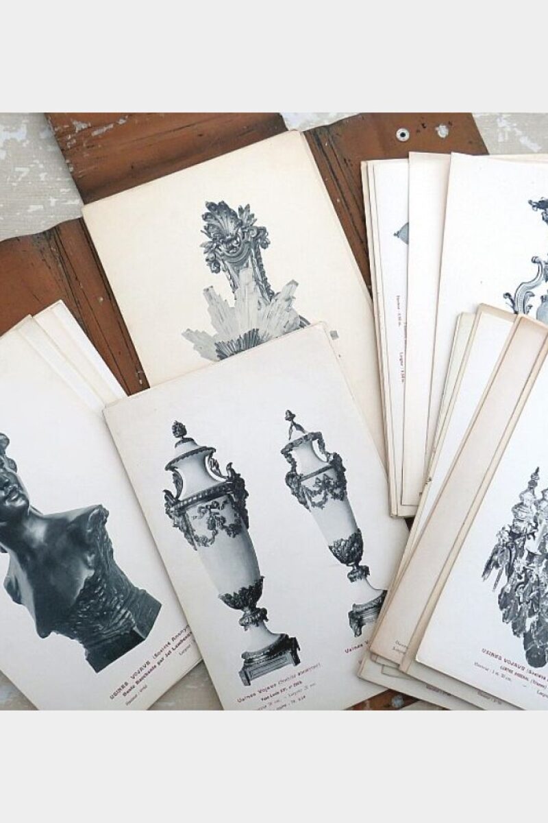 Catalogus Usines /Société anonyme - Lampen, beelden & vazen, begin 1900