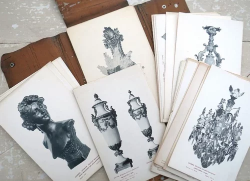 Catalogus  Usines /Société anonyme -  Lampen, beelden & vazen, begin 1900