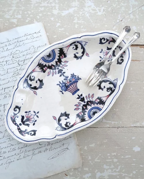 Antiek schaaltje Longchamp "Rouennais"