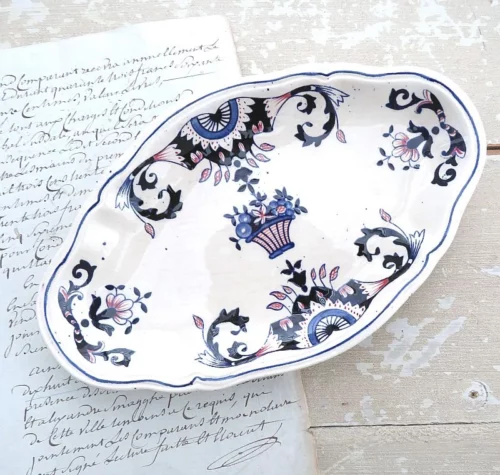 Antiek schaaltje Longchamp "Rouennais"
