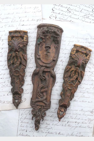 Antiek Frans Art Nouveau ornament -  G