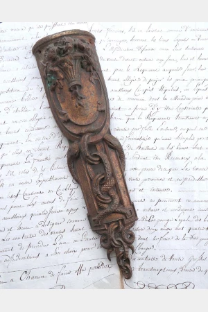 Antiek Frans Art Nouveau ornament -  G