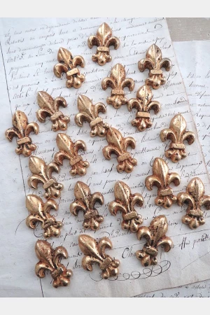 Gietijzeren ornamentje “Lys de France” G