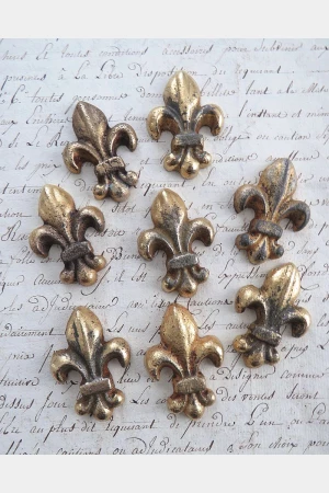 Gietijzeren ornamentje “Lys de France”