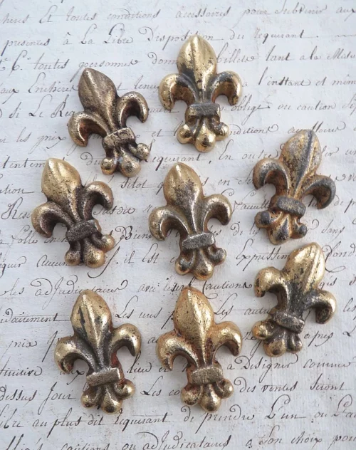 Gietijzeren ornamentje “Lys de France”