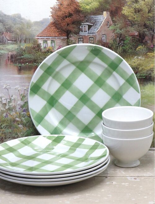 Bord Moulin des Loups "Nappe "groen