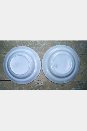 Diep bord Moulin des Loups "Nappe "groen