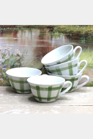 Vintage kopje Moulin des Loups groen
