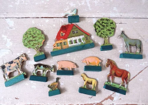 Antiek speelgoed: Boerderij (1)