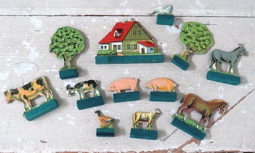Antiek speelgoed: Boerderij (1)