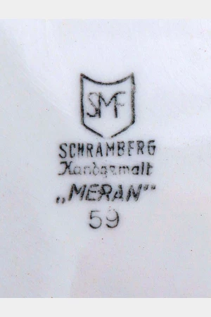 Oude schaal – Schramberg ” Meran ″59