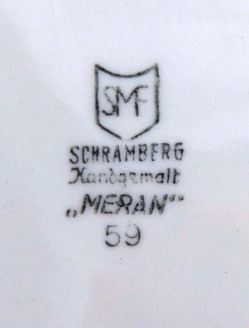 Oude schaal – Schramberg ” Meran ″59