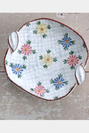 Koekjesschaal – Schramberg Majolika Dek. 885 49