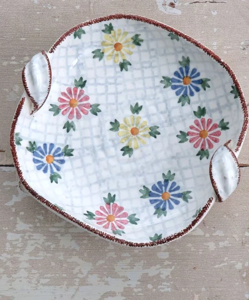 Koekjesschaal – Schramberg Majolika Dek. 885 49
