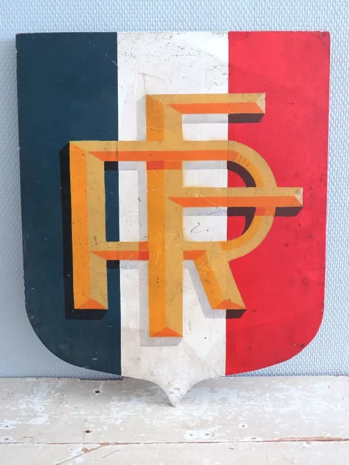 Oud Frans vlaggenbord "Republic France"