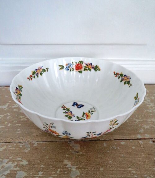 Engelse kom Aynsley " Cottage Garden" Bone China