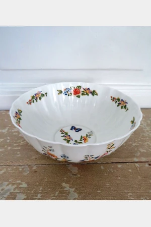 Engelse kom Aynsley " Cottage Garden" Bone China