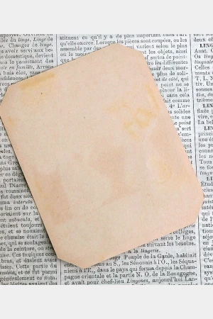 Antiek etiket "Terzetto"No. 15218