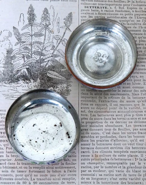 Antiek blikje Crème de Vaseline "Parfum des Fleurs" PARIS