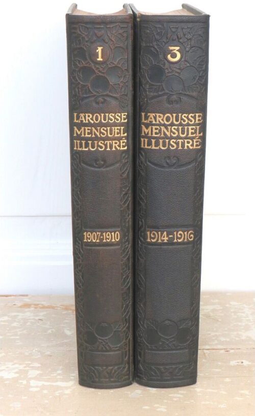 Larousse  Mensuel Illustré Encyclopédique universelle 1907 à 1910