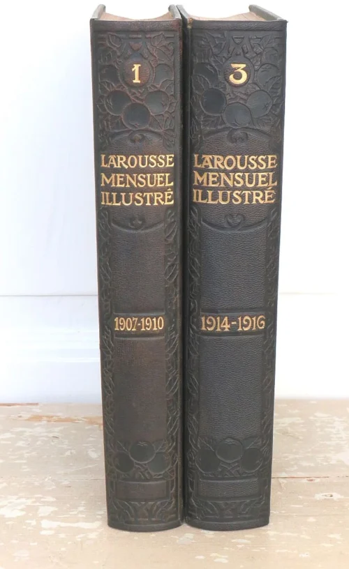 Larousse  Mensuel Illustré Encyclopédique universelle 1907 à 1910