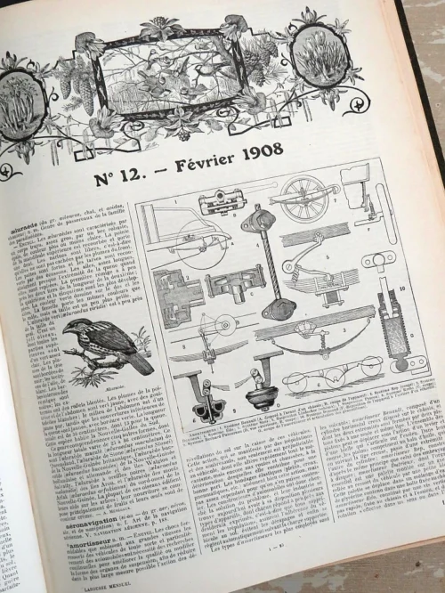 Larousse  Mensuel Illustré Encyclopédique universelle 1907 à 1910