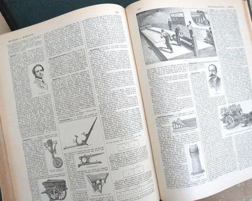 Larousse  Mensuel Illustré Encyclopédique universelle 1907 à 1910