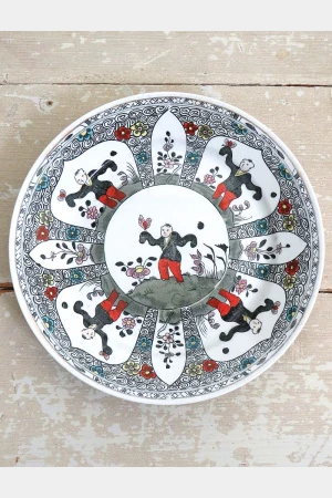 Antiek Chinees bordje "Zotjes"