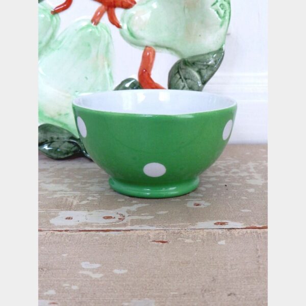 Franse spoelkom Longchamp "Groen/wit"