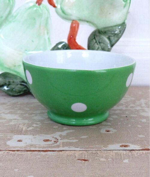 Franse spoelkom  Longchamp "Groen/wit"