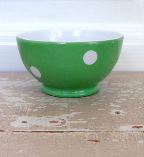 Franse spoelkom  Longchamp "Groen/wit"