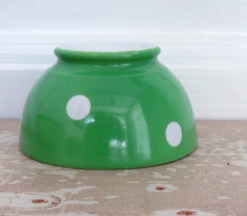 Franse spoelkom  Longchamp "Groen/wit"