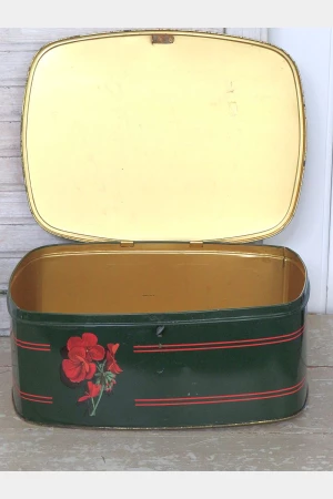 Groot vintage blik Côte d'Or  "Geranium"