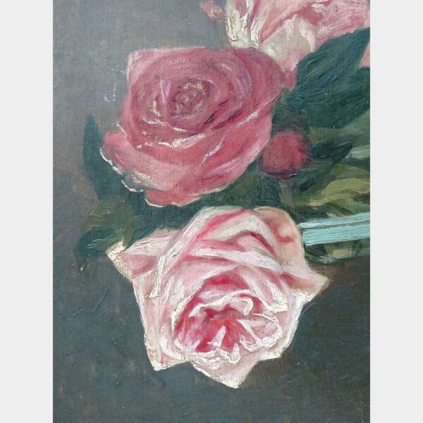 Antiek schilderij "Etude d'après Nature"1878