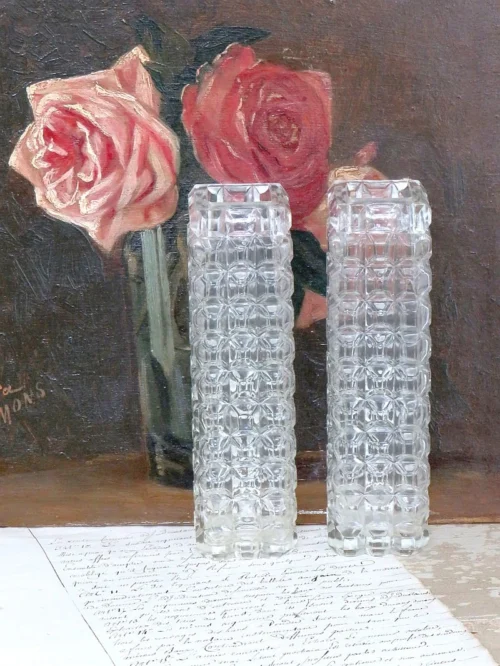 Oud vintage vaasje, jaren 70