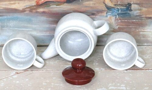 Franse vintage theeset “The pour 2 / Toi & Moi