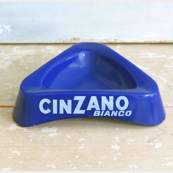 Franse vintage reclame asbak "CinZano Bianco"