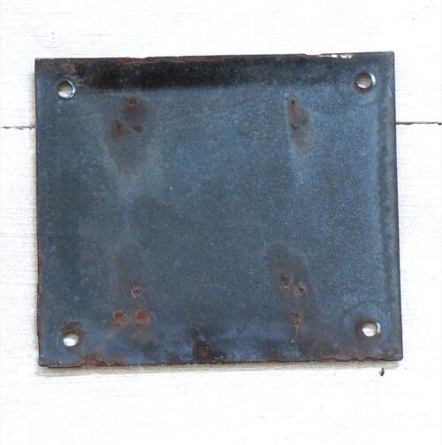 Oud emaille bordje “S.XVIII 44”
