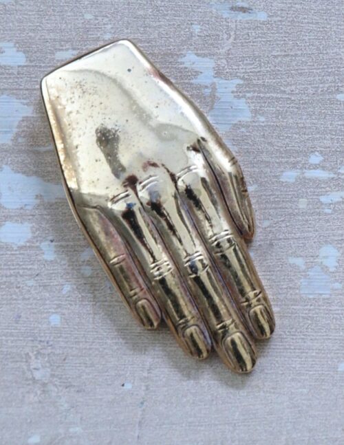 Metalen papierklem "Hand"